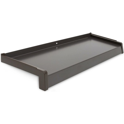 LEXIKON pozinkovaný ocelový parapet 90 x 1000 mm tmavě hnědý