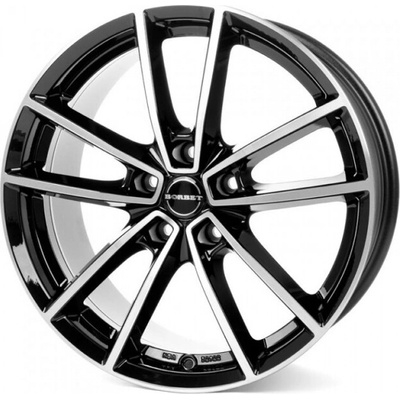 AUTEC Uteca 8,5x18 5x114,3 ET40 black polished