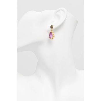 Kurt Geiger London обици дамски от метал с циркон (5623190429)