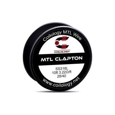 Coilology Odporový drát MTL Series - Clapton SS316L 3m
