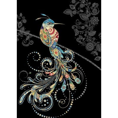 Luxusní přání M151 BUG ART - BIRD OF PARADISE M151
