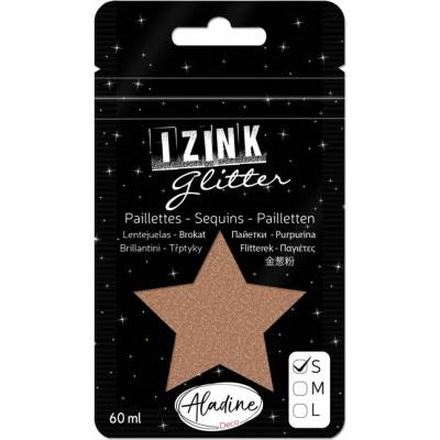 Aladine Izink Glitter třpytky 60 ml zlatoměděné