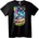 NOONEBRAND Тениска Извънземен DAB НЛО - XS, Black