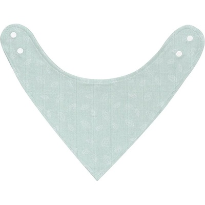 KikkaBoo Муселинов лигавник Leaves Mint (31303030051)