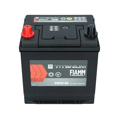 Fiamm Black Titanium 12V 50Ah 420A D20X 50