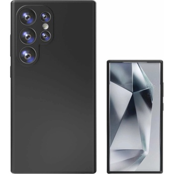 Image 1 of 4smarts Cupertino Silicone Qi2 Case - силиконов (TPU) калъф с MagSafe за Samsung Galaxy S24 Ultra (черен)