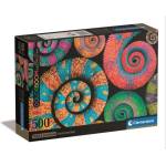 Clementoni Clementoni: Colorboom охлюви - пъзел от 500 части (35529)