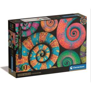 Clementoni Clementoni: Colorboom охлюви - пъзел от 500 части (35529)
