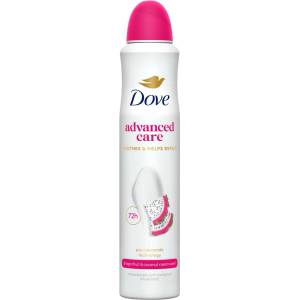 Dove Advanced Care Go Fresh Дамски антиперспирант дезодорант с аромат на драконов плод и кокосов крем, 200 ml (8720181565854)