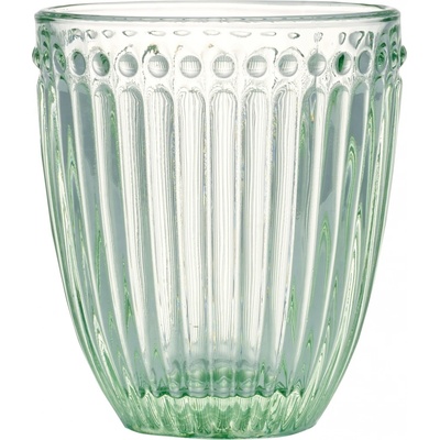 GREEN GATE Sklenice Alice Pale Green zelená barva sklo 250 ml
