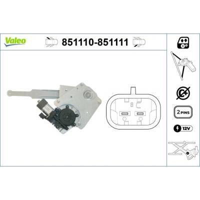 Mechanizmus zdvíhania okna VALEO 851110