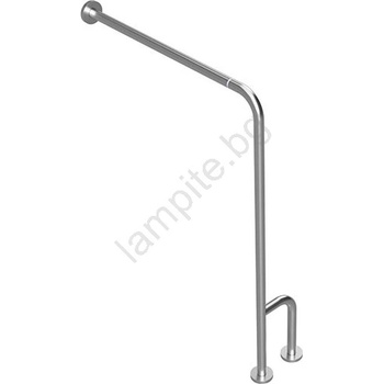 Bemeta Опорна дръжка 23x86, 6 cm неръждаема стомана/сребриста (BD0183)