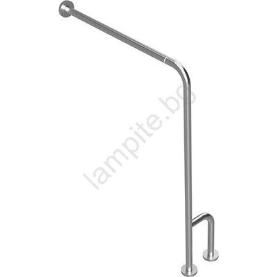 Bemeta Опорна дръжка 23x86, 6 cm неръждаема стомана/сребриста (BD0183)