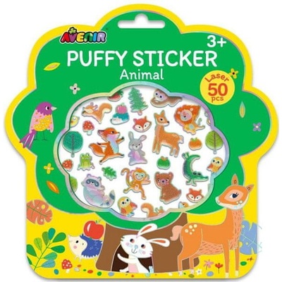 Puffy samolepky Zvířátka Avenir