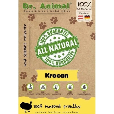 Dr. Animal pre psov Prúžky z morčacieho mäsa 80 g