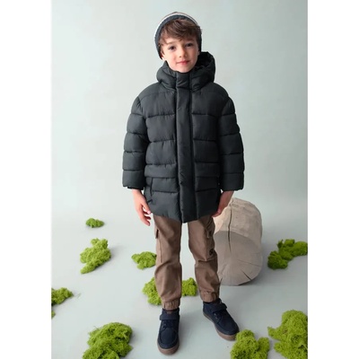 MAYORAL Дълго зимно яке в тъмносив цвят за мини момче Mayoral
