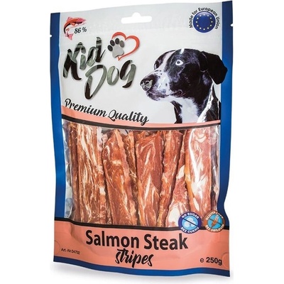 Kid Dog Steakové proužky z lososa 250 g