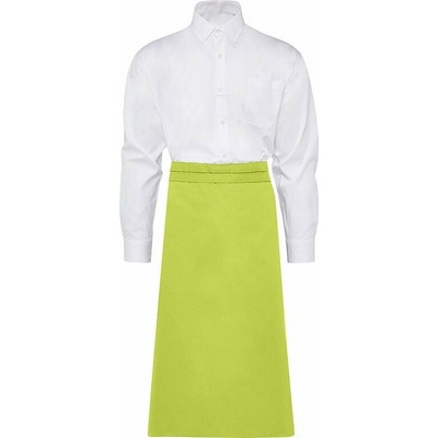 SG Accessories - BISTRO Bistro pasová zástěra ze směsového materiálu 100 × 78 cm Limetková zelená