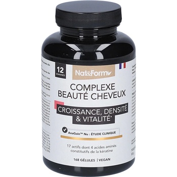 Nat&Form Complexe Beauté Cheveux - Коса, кожа и нокти, 168 капсули (028876 (NUTR-CP))