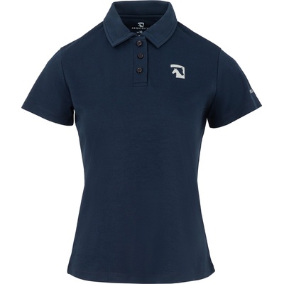 Requisite Дамска блуза с яка Requisite Performance Polo Top Womens - Navy