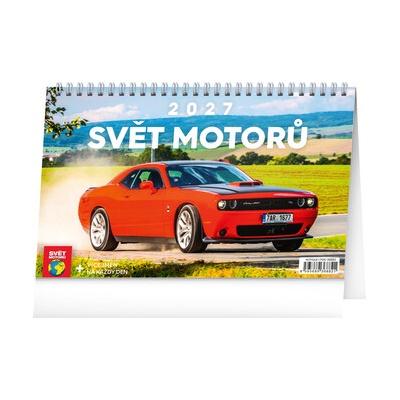 NOTIQUE Stolový Svět motorů 23,1 x 14,5 cm 2027