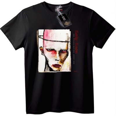 NOONEBRAND Тениска Marilyn Manson 'Едно Убийство' - 2XL, Black