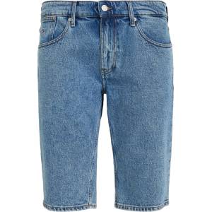 Tommy Jeans Къси панталони Tommy Jeans Men's Ronnie Five-Pocket Denim Shorts - Dnm Med