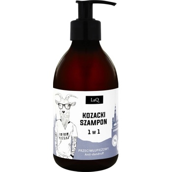 LaQ Goat From šampon proti lupům s extraktem z chmelových šišek 300 ml
