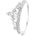 Silenti Jewelry Сребърен пръстен "Принцеса" - 5 - 49мм (15.6мм диам. )
