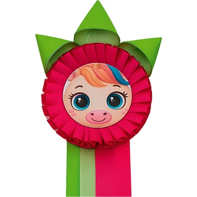 Kokarda jednořadá JEDNOROŽEC průměr 11 cm