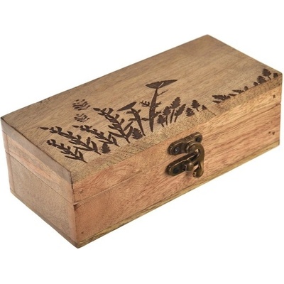 InDecor Box z mangového dreva Lúka 18 x 8 x 6 cm S