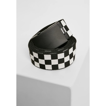 Urban Classics Колан в шахматен десен Urban Classics Adjustable Checker UB-TB3739-00826 - Черен, размер one size