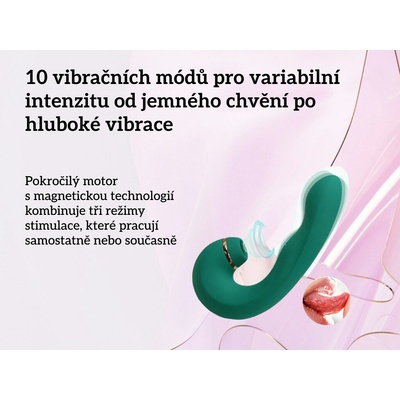 Kvigo 3v1 Vibrační Stimulátor