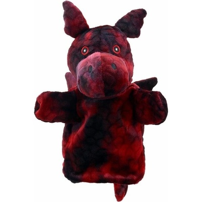 The Puppet Company Eco maňásek Drak červený 25 cm