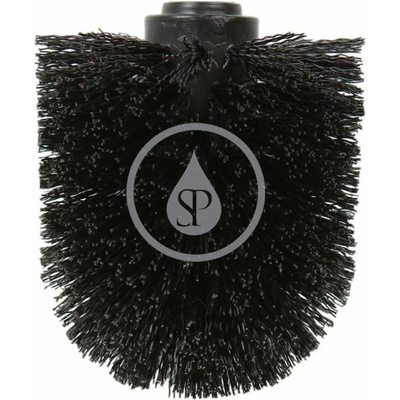 Kielle Náhradní štětiny WC kartáče černá 90403184