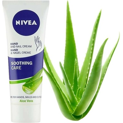 Nivea Soothing Care krém na ruky s aloe vera 75 ml