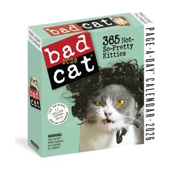 WORKMAN Bad Cat Page-A-Day® Calendar 2026 | BOX