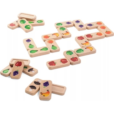 PlanToys PlanToys Domino Ovocie a zelenina