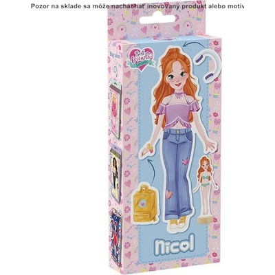 Magnetické bábiky Nicol JM