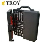 TROY Комплект ръчни инструменти troy 21910 / 110 части, в куфар (t 21910)