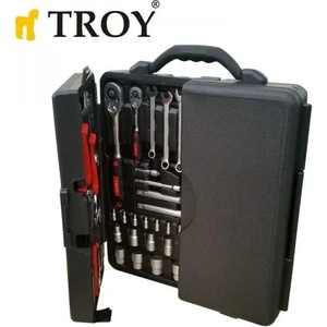 TROY Комплект ръчни инструменти troy 21910 / 110 части, в куфар (t 21910)
