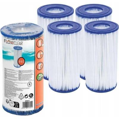 BESTWAY 58012 filtrační kartuše III (4 ks)