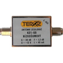 TEROZ Anténní zesilovač 453X, UHF, G30dB, F1,2dB, U100dBµV, F-F