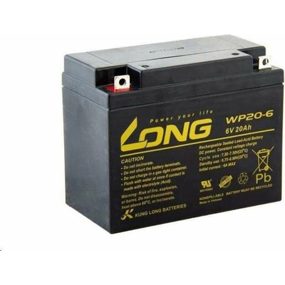 LONG 6V 20Ah F3 WP20-6 PBLO-6V020-F3A