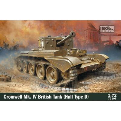 IBG Cromwell Mk.IV British Tank Hull type D 1:72