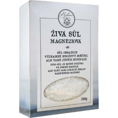 Bohemia Gifts & Cosmetics magneziová kupelová sol 2 x 250 g