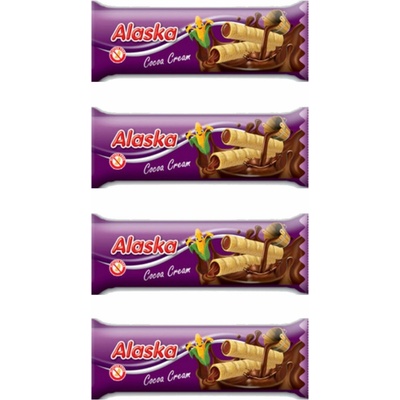Alaska Kukuričné trubičky kakao 4 x 18 g