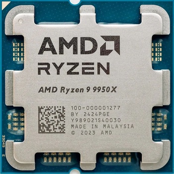 AMD Ryzen 9 9950X 16-Core 4.3GHz AM5 Tray (100-000001277)