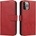 HQWear Калъф HQWear Magnet Case за Samsung Galaxy S23, със стойка, червен (5907769351037)