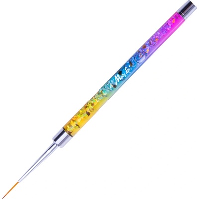 MollyLac Pro Liner Rainbow štetec na zdobenie 14mm